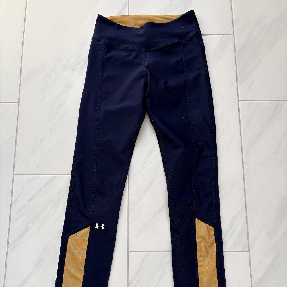 Under Armour Notre Dame Fighting Irish Heat Gear Compression Legging Women's Sm